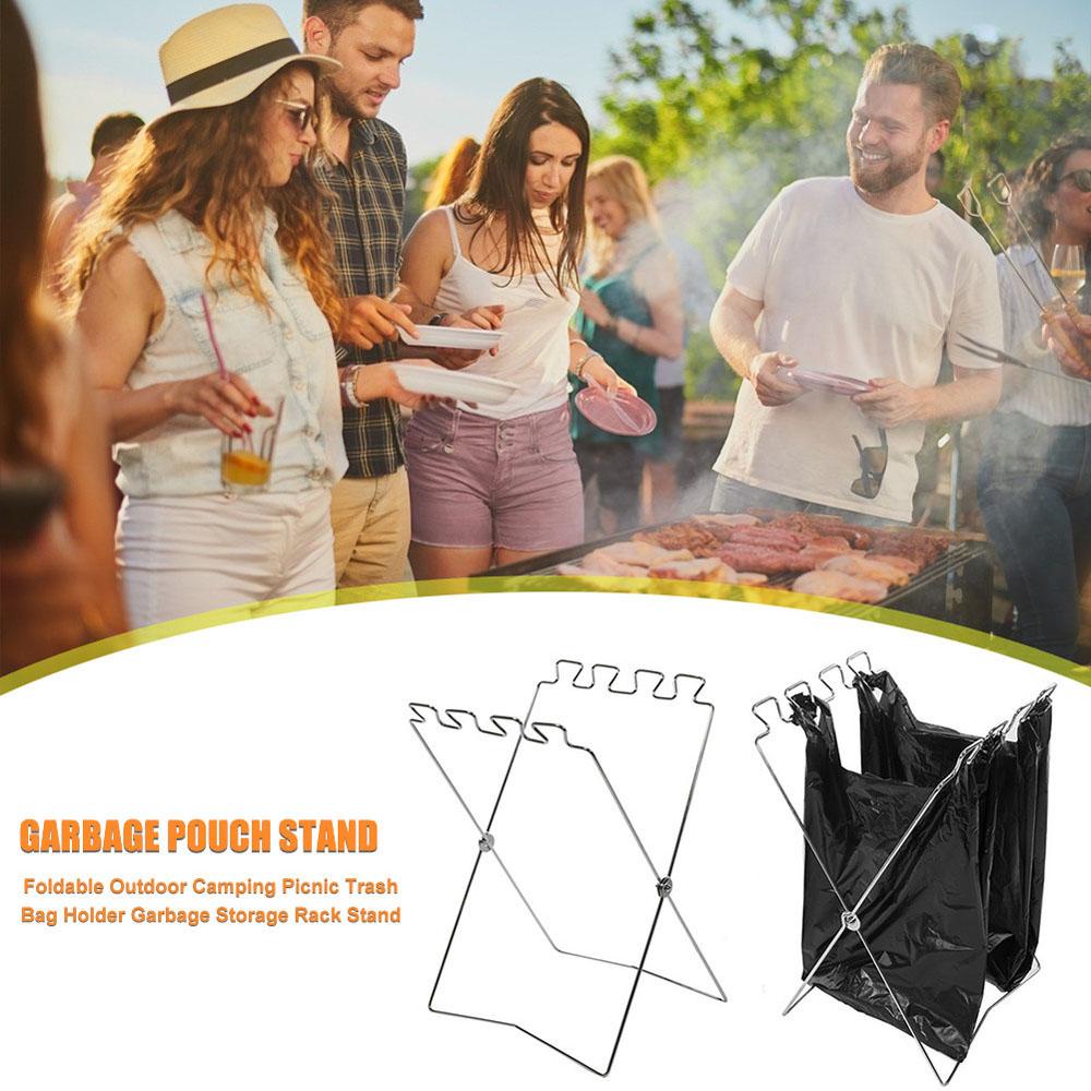 Giá Đỡ Túi Rác Có Thể Gấp Lại Tiện Dụng Và Bền