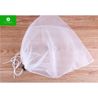 Túi lọc trà bằng vải-Size to có dây rút