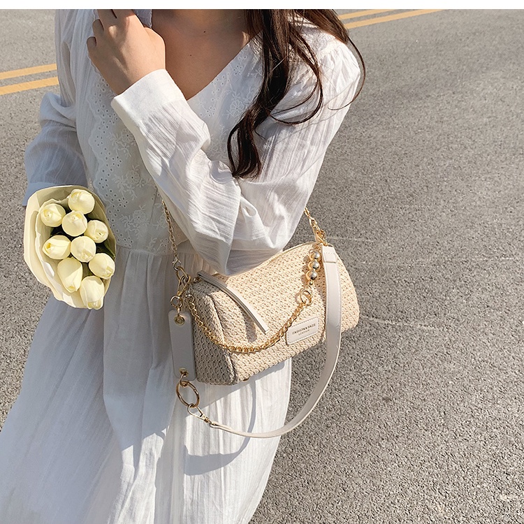 Túi Cói Đeo Vai Thiết Kế Mới Cao Cấp Thời Trang