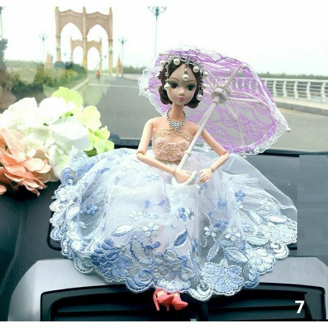 Dù cho búp bê, phụ kiện Barbie