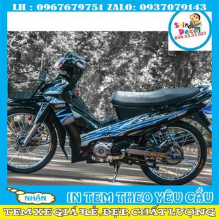 Tem rời Sirius Nano đen light xanh bạc