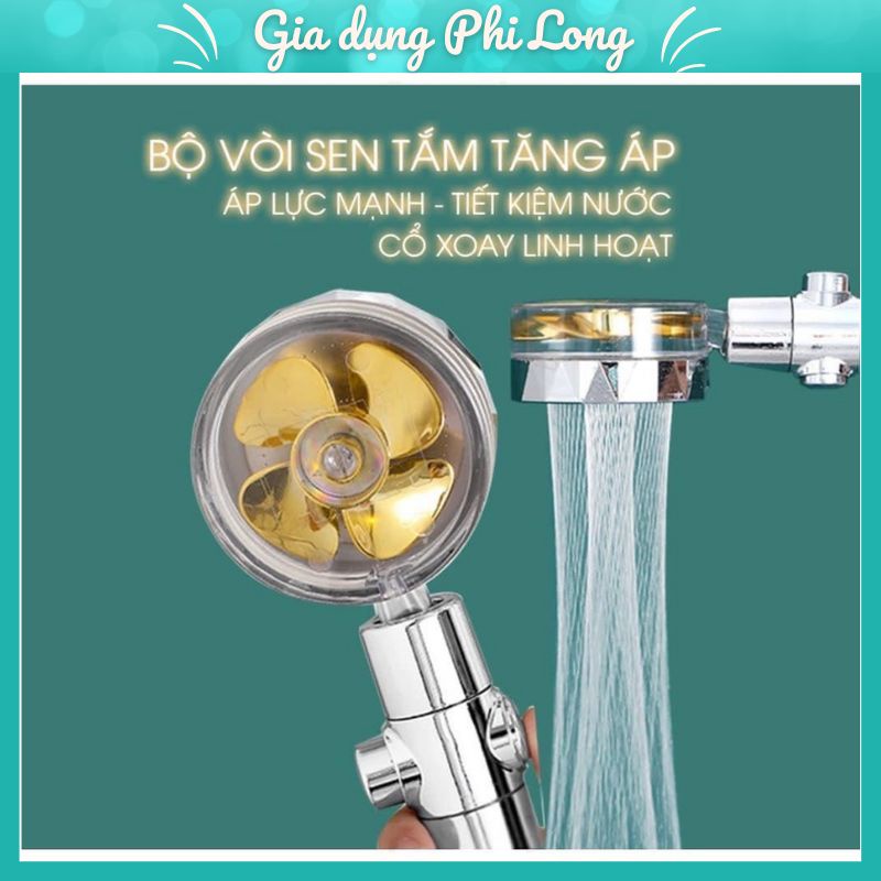 Vòi Sen Tăng Áp Cánh Quạt Thế Hệ Mới