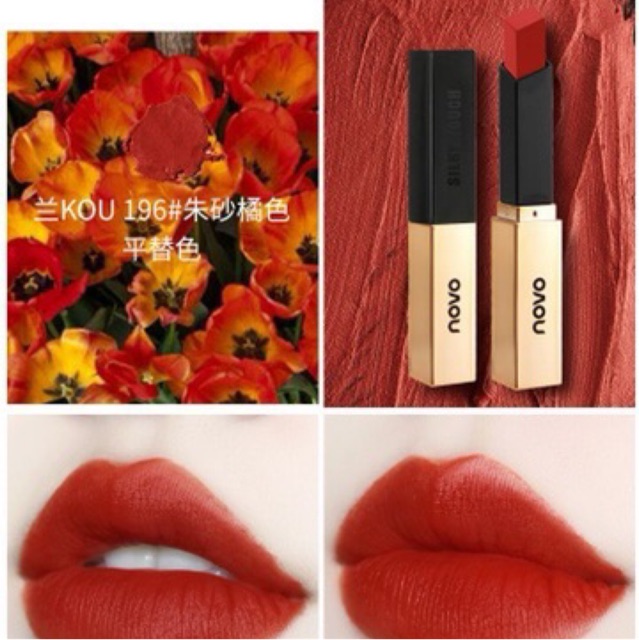 Son Velvet Matte Lipstick Nội Địa Trung Dupe YSL Slim Sang Chảnh