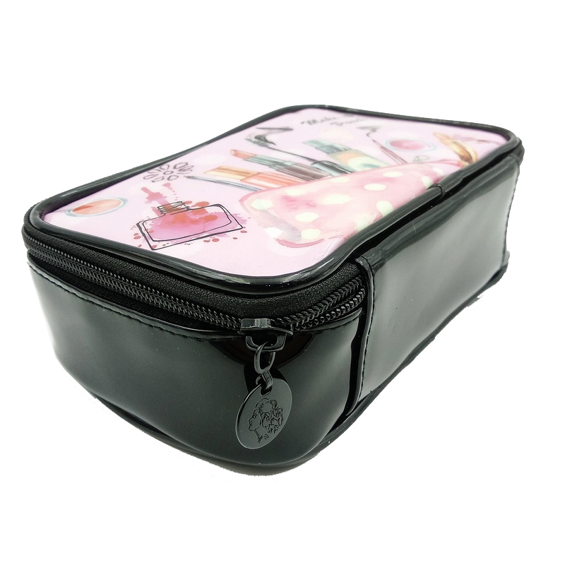 Bóp Viết Teen 8169/2 Có Quai - Mẫu 4 - Make Up Pouch - OEM