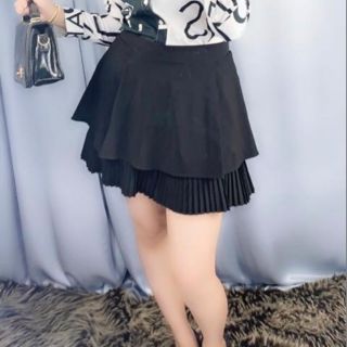 💖Chân váy Bigsize lụa 60-85kg (có quần trong)