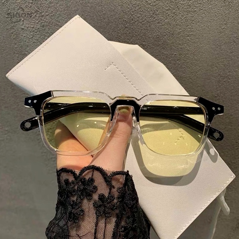 Kính Mát Gọng Tròn Nhỏ Phong Cách Retro Thời Trang Hàn Quốc Cho Nam Và Nữ