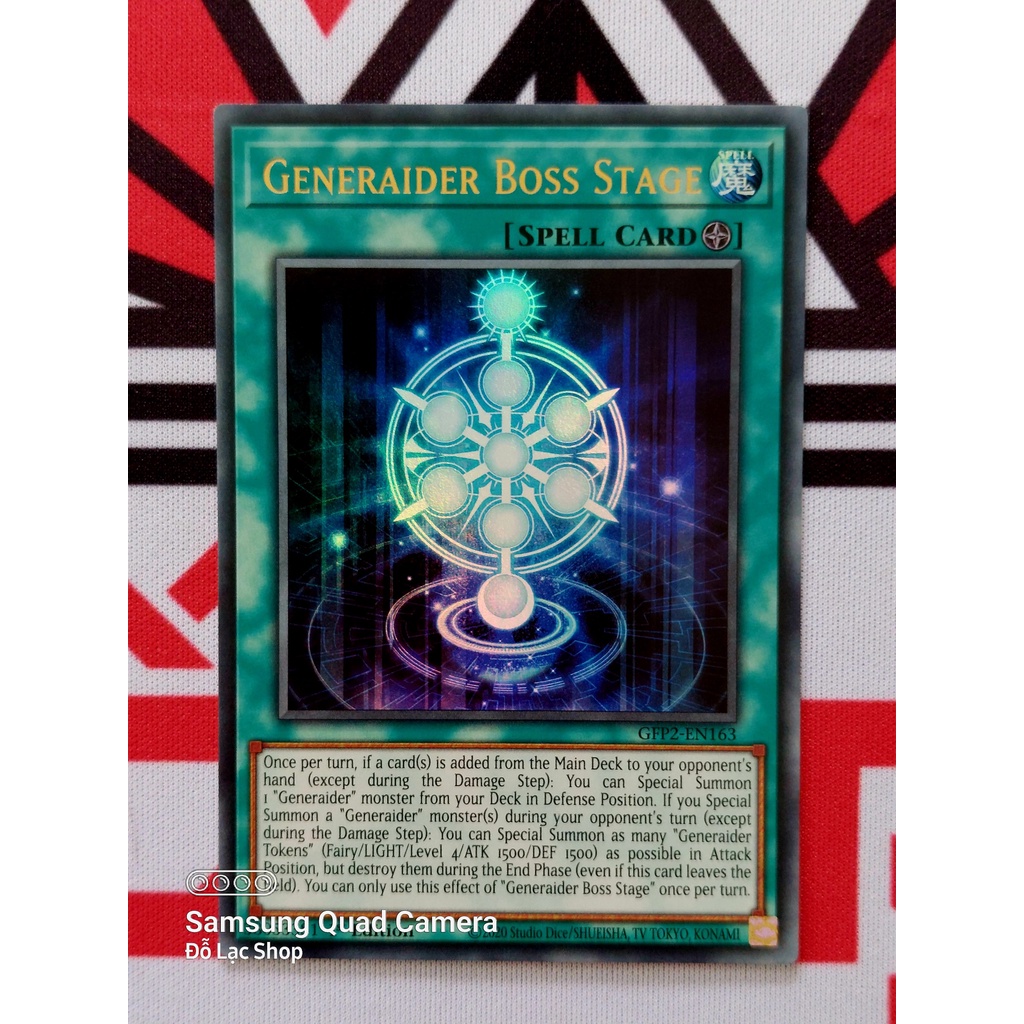 Thẻ Bài Yugioh Spell Generaider Boss Stage - GFP2-EN163 - Ultra Rare