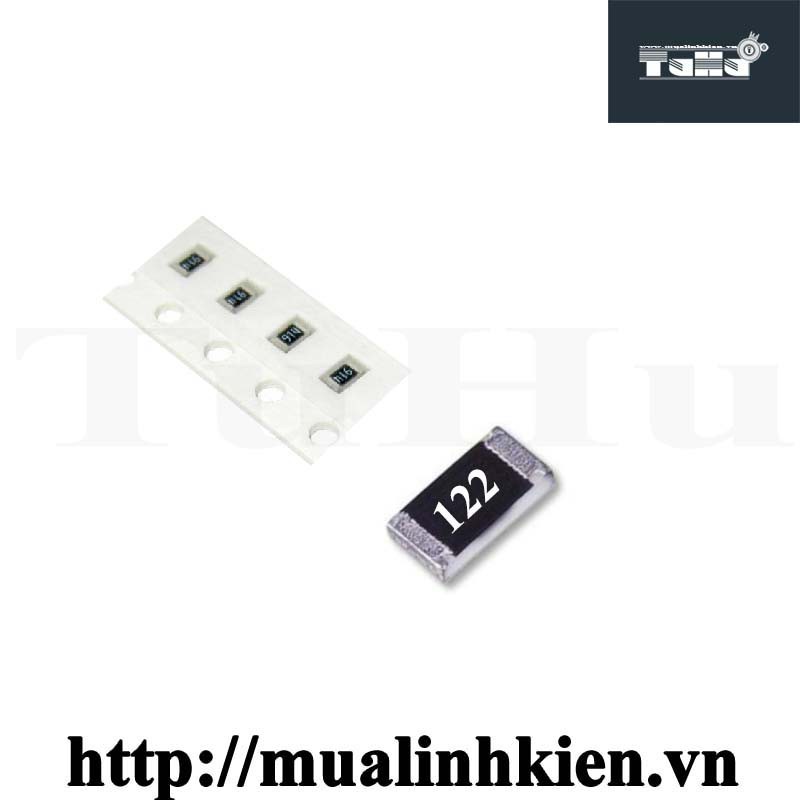 Trở Dán 1k2 0805 (5%) ( 50c Trở SMD 122)