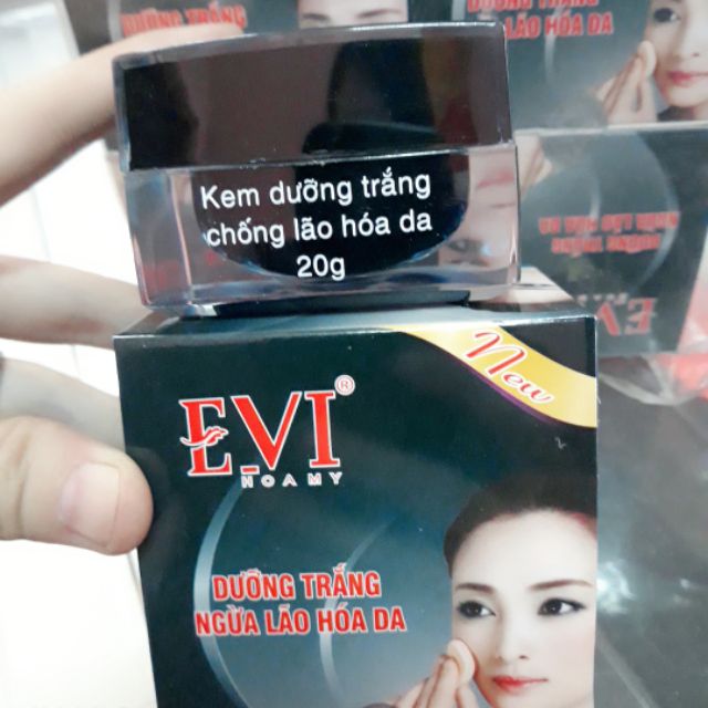 Kem evi dưỡng trắng ngừa lão hóa da