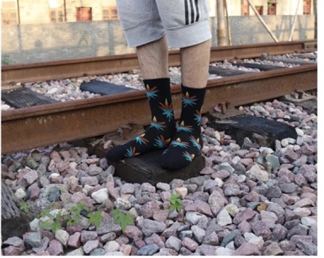 Vớ tất cao cổ họa tiết hàng Quảng Châu