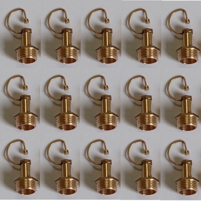 Đầu phun tưới cây đồng ren ngoài 21. Bép phun tưới cây, tưới mái nhà, trang trí hàng đồng