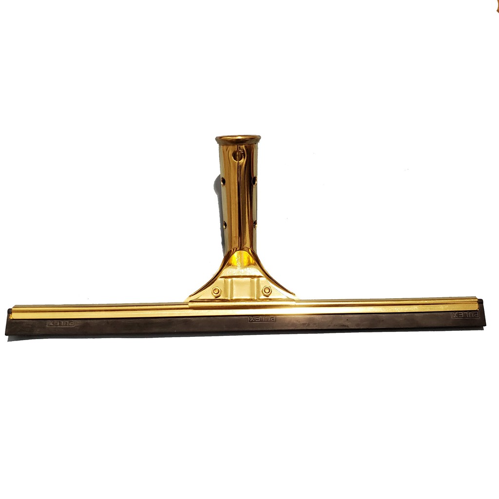 Cây lau kính cầm tay Pulex 35cm cao cấp màu vàng gold chuyên dụng vệ sinh kính mà mặt phẳng