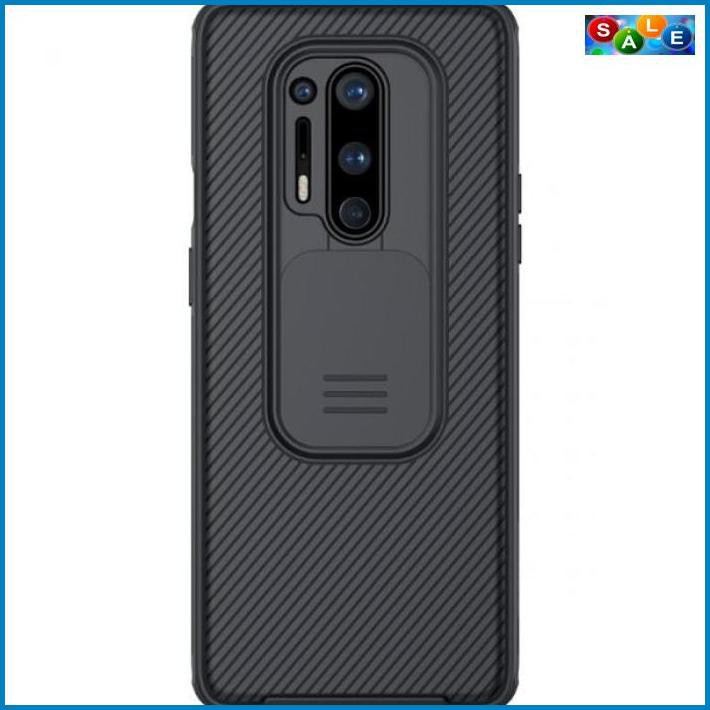 Mới Ốp Điện Thoại Màu Đen Có Nắp Trượt Bảo Vệ Camera Cho Oneplus 8 Pro