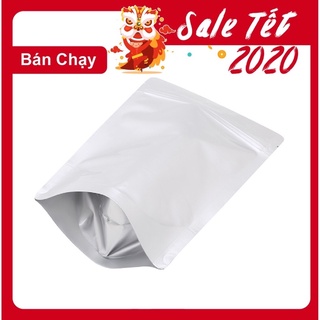 0,5 Kg túi zip 2 mặt bạc