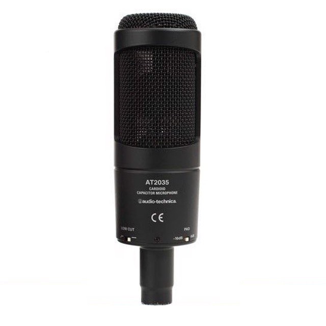 [Mã ELHACE giảm 4% đơn 300K] Micro Thu Âm Chuyên Nghiệp Audio Technica AT2035 - Hàng Chính Hãng