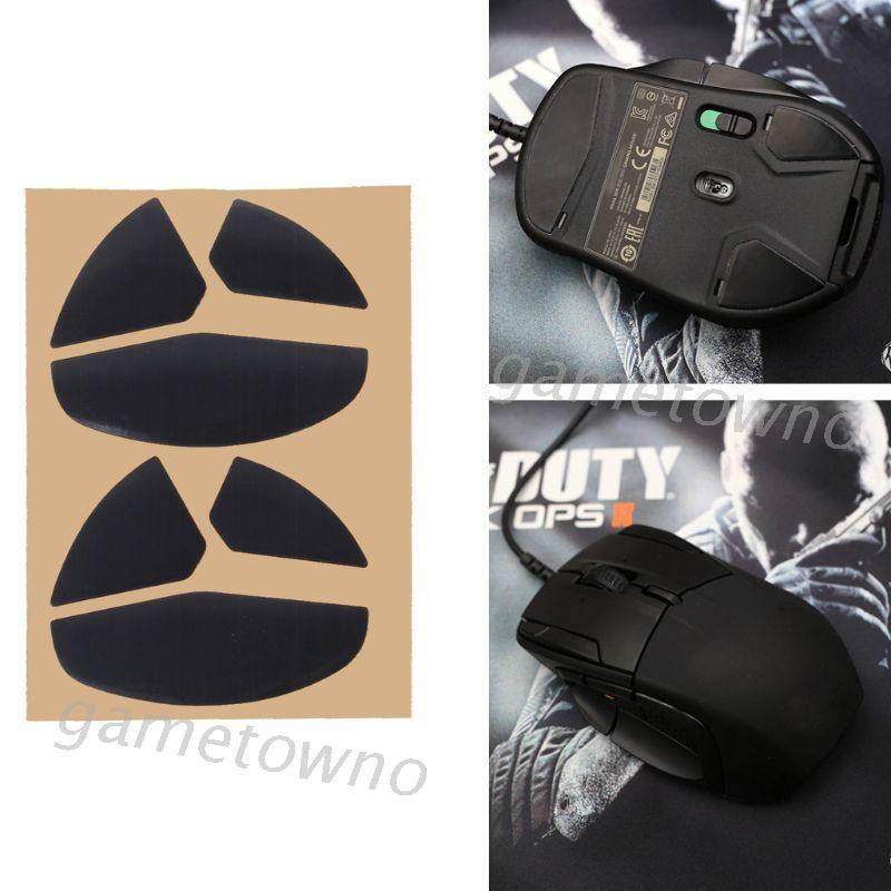 Bộ 2 Miếng Dán Chân Chuột Máy Tính Bằng Thép Cho Series Rival 500