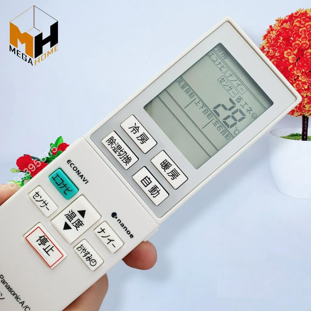 Điều khiển điều hòa Panasonic nội địa, remote máy lạnh Panasonic nội địa hàng loại 1