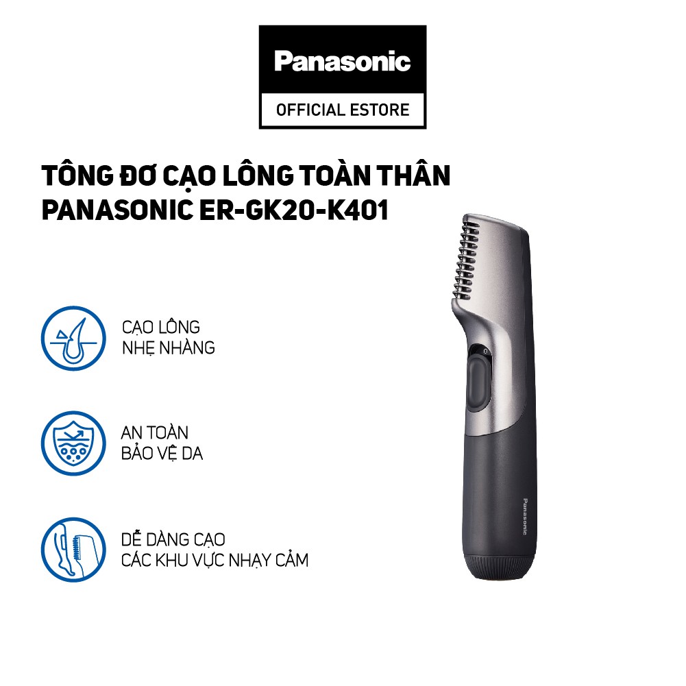 Tông đơ cạo lông toàn thân Panasonic ER-GK20-K401 - Hàng chính hãng thumbnail