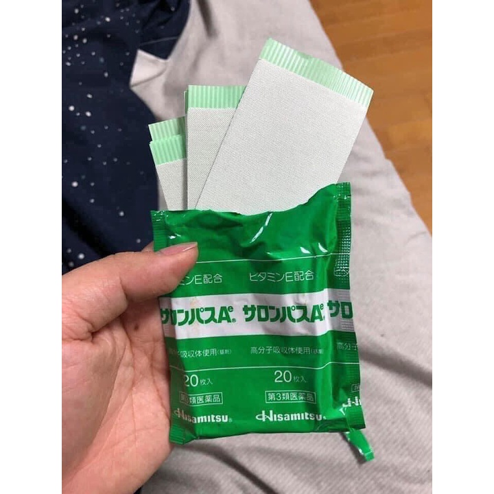 Cao dán Salonpas Hisamitsu nội địa Nhật 140 Miếng