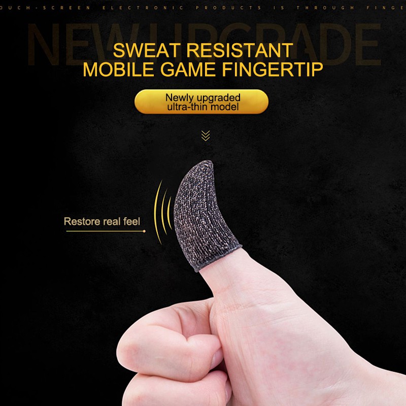 Găng ngón tay chống mồ hôi tăng độ nhạy hỗ trợ chơi game trên điện thoại di động