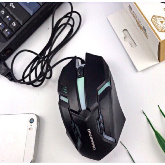 CHUỘT MÁY TÍNH CÓ DÂY JACK USB CÓ ĐÈN LED NHIỀU MÀU