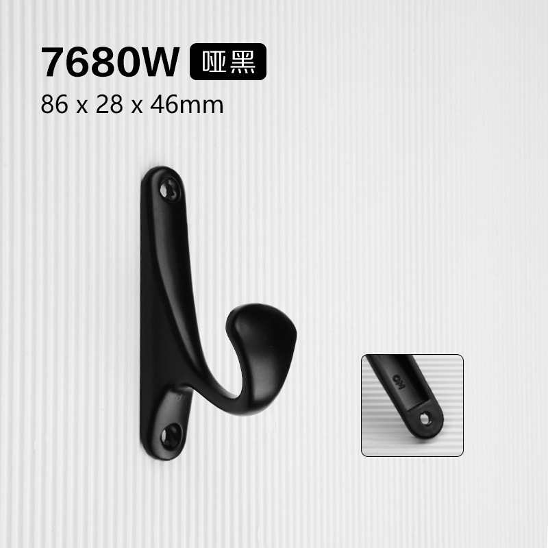 Móc Treo Quần Áo Gắn Tường Bằng Kim Loại Thiết Kế Đơn Giản Hiện Đại Phong Cách Bắc Âu