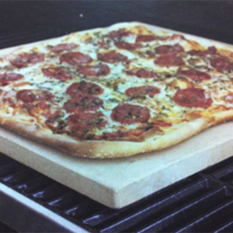 Khay nướng bằng đá dày dặn cho Pizza BBQ tiện dụng kích thước 305x305x10