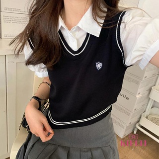 🌈áo len gile nữ học sinh kiểu dáng thể thao hàn quốc chất đẹp
