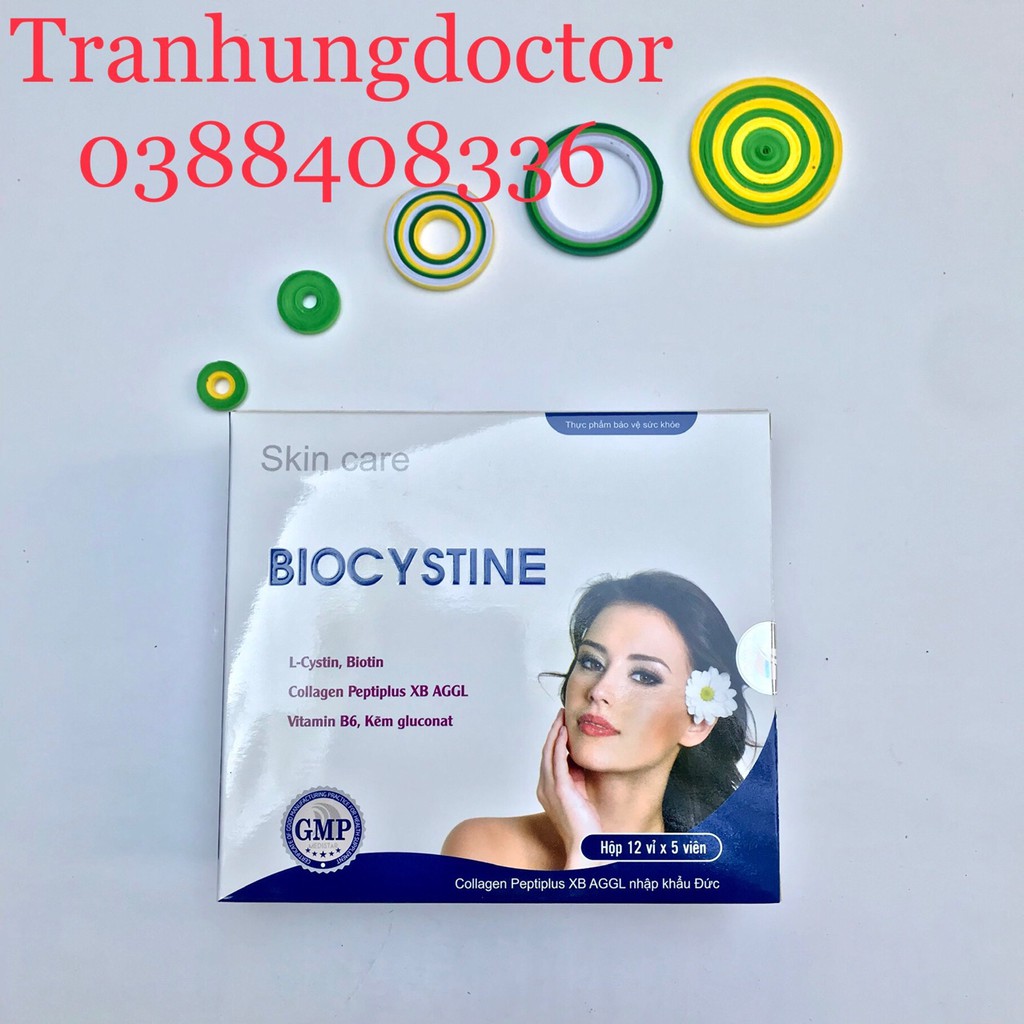 BIOCYSTINE- Viên uống đẹp da, chống lão hoá