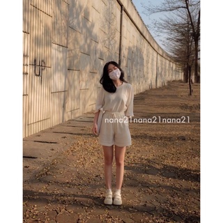 Set áo pull và quần short