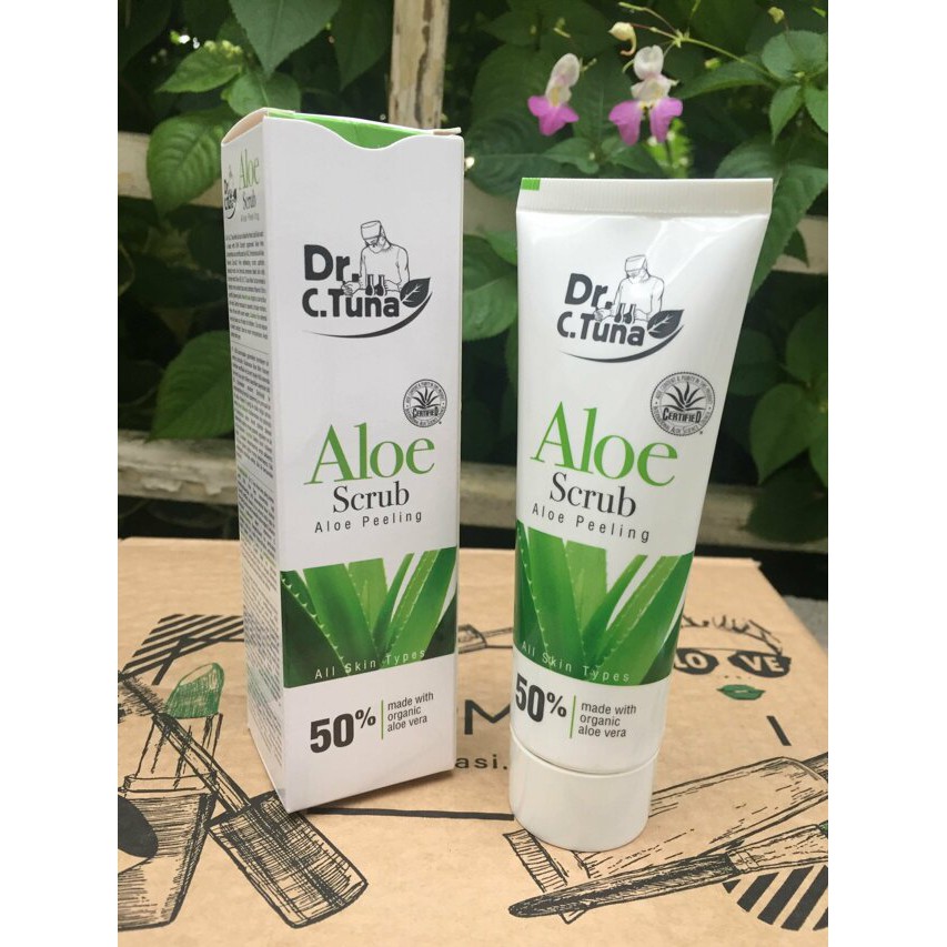 [Date 08/2021] Tẩy Tế Bào Chết Chiết Xuất Nha Đam 50% Farmasi Aloe Scrub 75ml | BigBuy360 - bigbuy360.vn