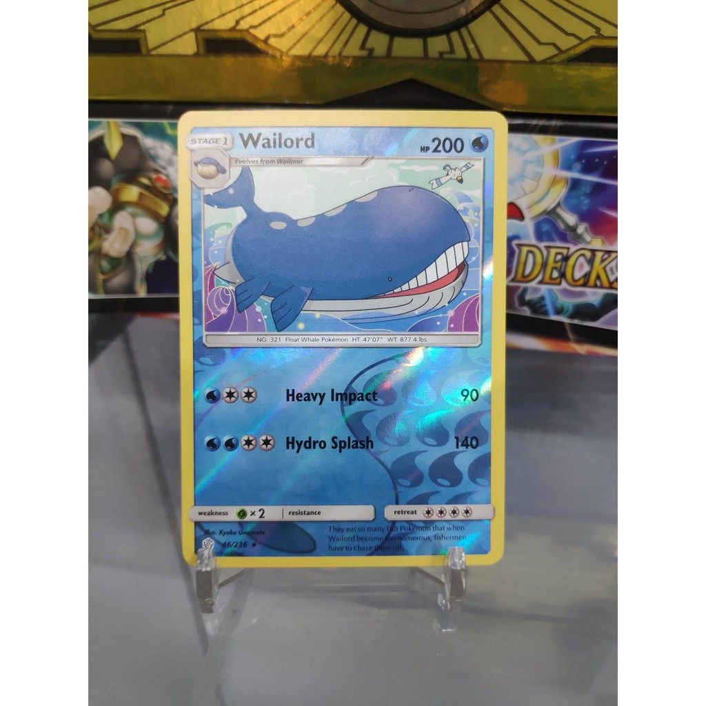[ Dưa Hấu Yugioh ] Lá bài thẻ bài Pokemon Wailord