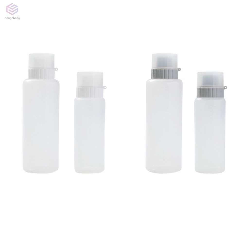 Chai Bóp Đựng Sốt/Salad/Mật Ong 350ML Bằng Nhựa 5 Lỗ Có Nắp Đậy Chống Bụi Cho Nhà Bếp