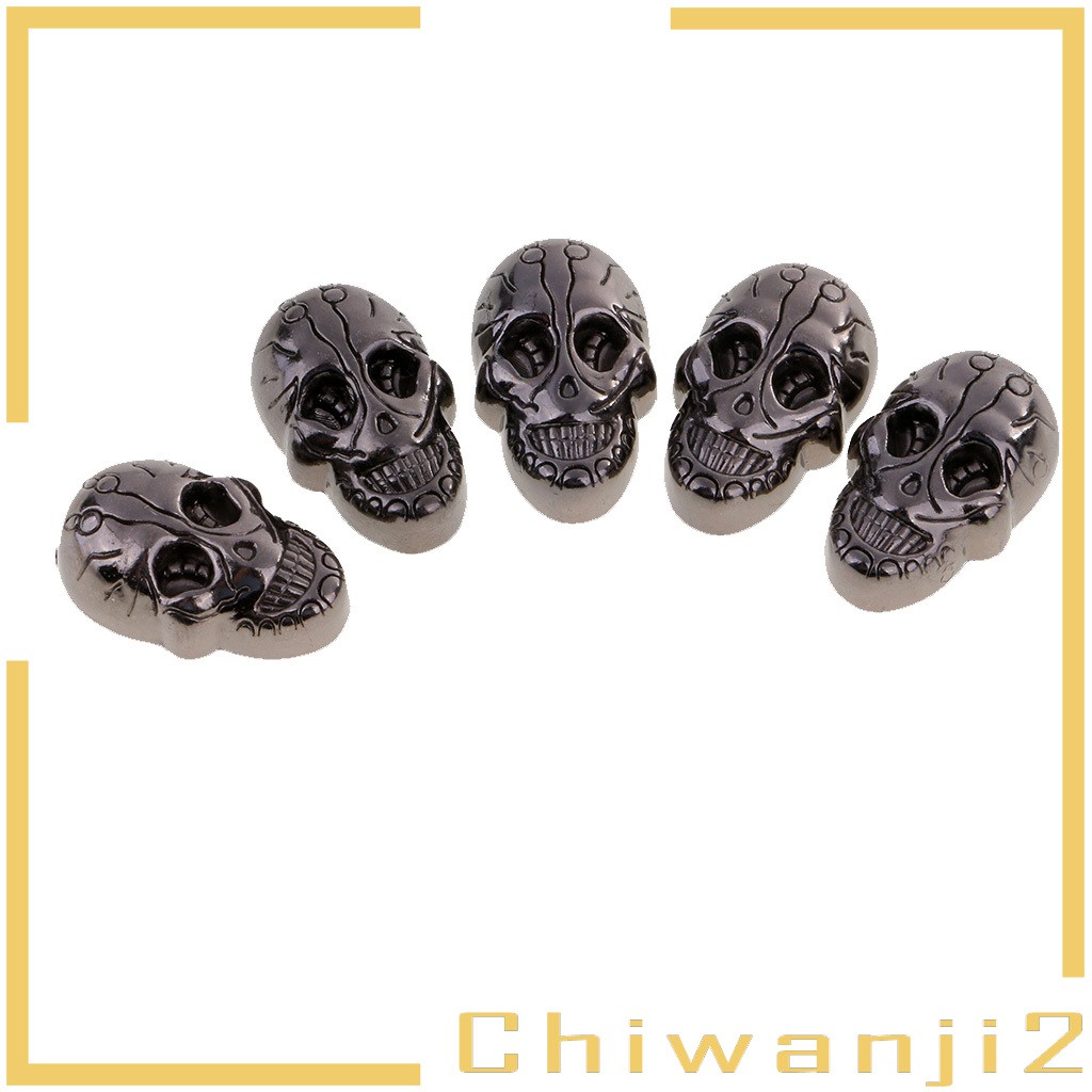 Set 5 Đinh Tán Hình Đầu Lâu Bằng Đồng Trang Trí Túi Xách / Giày Da / Giày Cao Gót