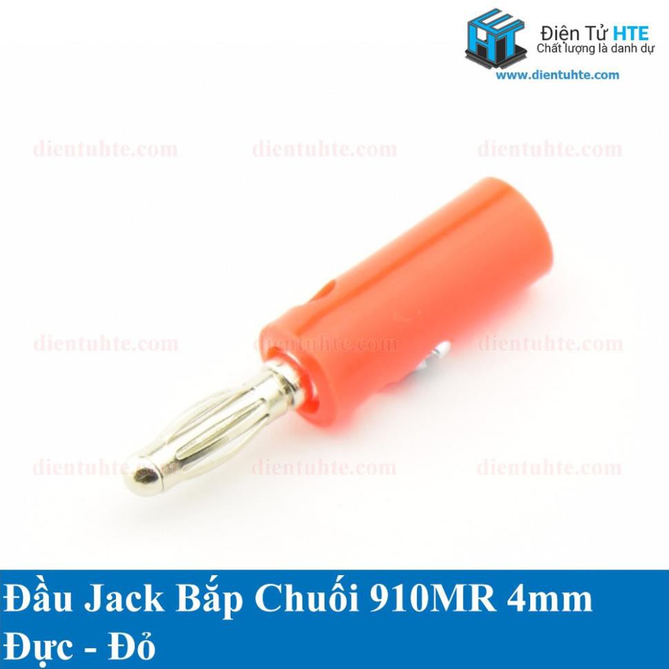 Đầu Jack bắp chuối banana 910MR 4mm đực