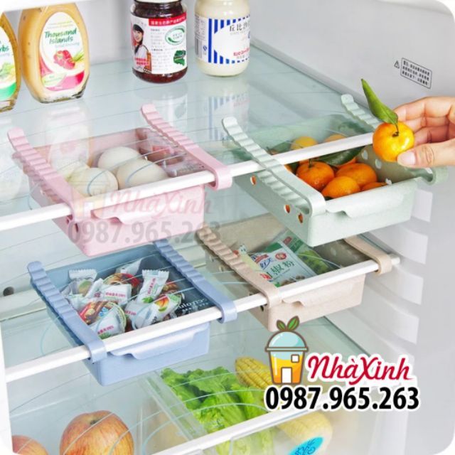 Khay kẹp tủ lạnh lúa mạch / Khay để đồ lúa mạch