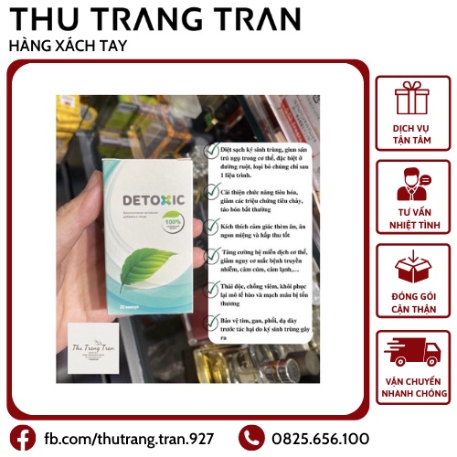 Detoxic của Nga di.ệt ký sinh trùng
