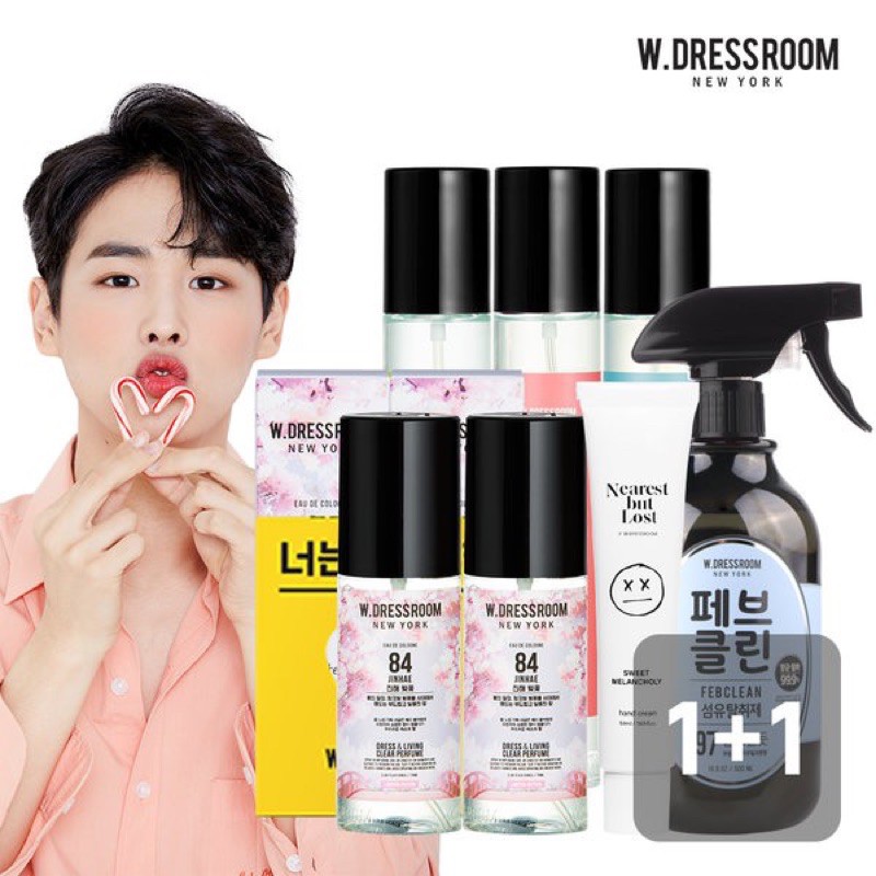 Nước hoa xịt thơm quần áo W.Dressroom Febclean 500ml  No.03 No.45 No.49 No.97 mua buôn liên hệ