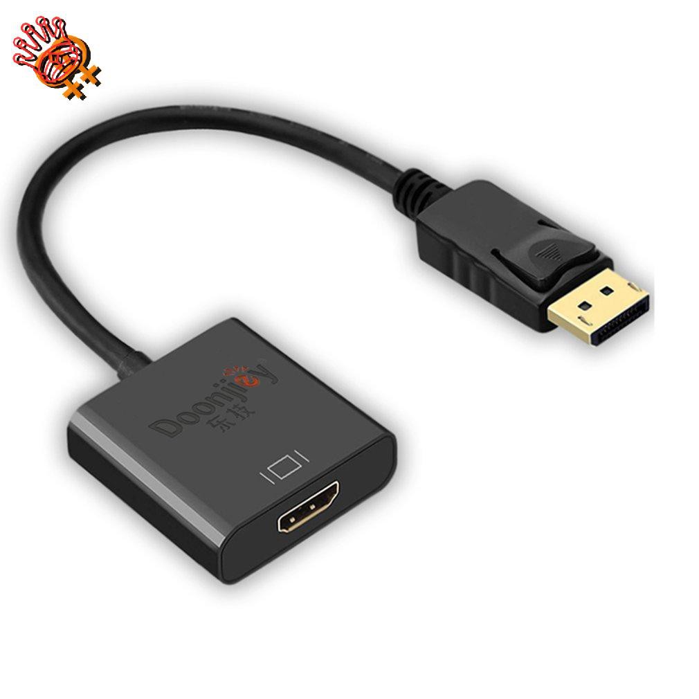 ✌ Display Port DP Male to HDMI-compatible Female Adapter Converter Cable Dell HP for Asus for Lenovo Gold-plated Connectors