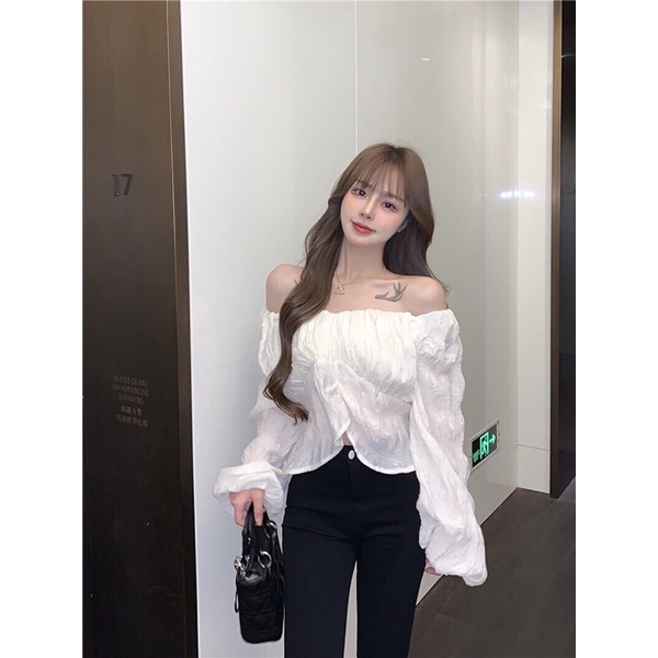 ✨💕Áo tay dài kiểu nhẹ nhàng nữa tính💕