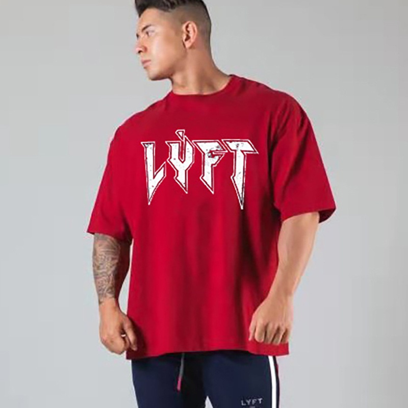 Áo Thun Cotton Tay Ngắn Dáng Suông Năng Động Thời Trang Hè Cho Nam Size M-3XL