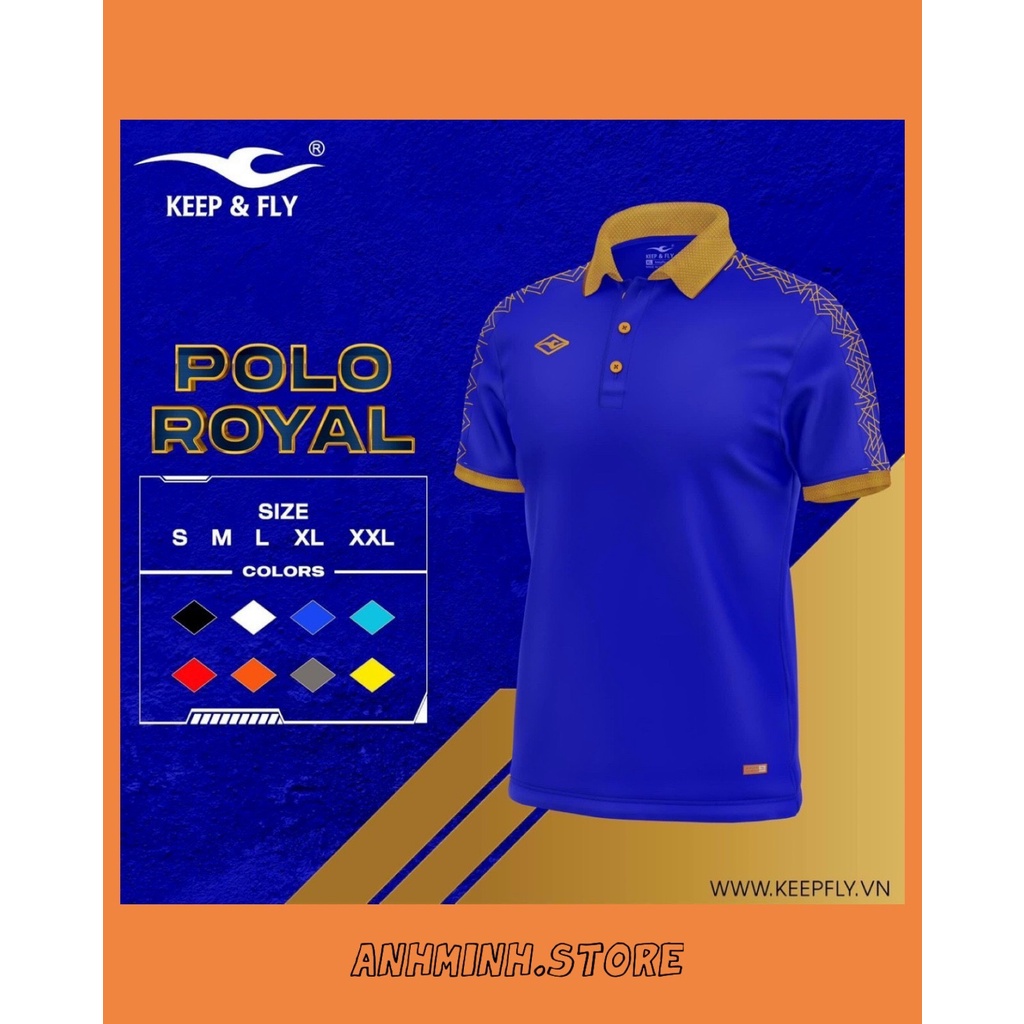 ÁO POLO ROYAL NAM NỮ KEEP & FLY MẪU MỚI – ÁO ĐỒNG PHỤC