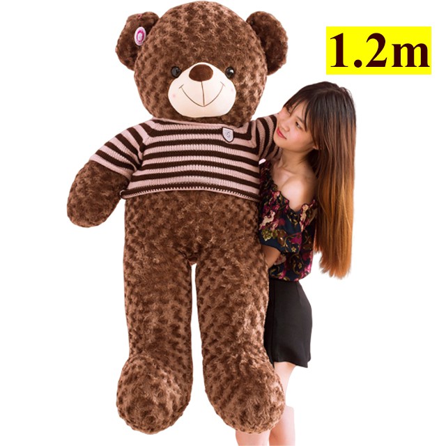 Gấu bông Teddy SIÊU TO dùng để làm quà tặng người thương, gối ôm đồ chơi cho bé hoặc vật trang trí trong nhà