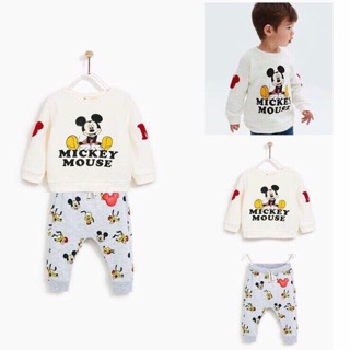set bộ auanf áo zara micky cho bé trai