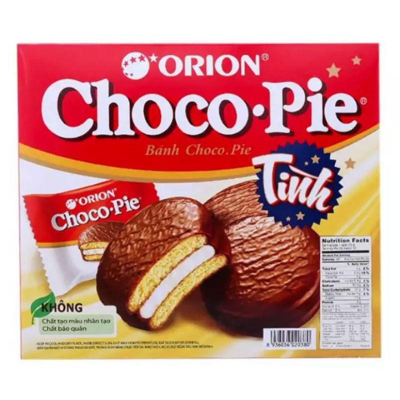 Bánh Chocopie tình 12 gói nhỏ