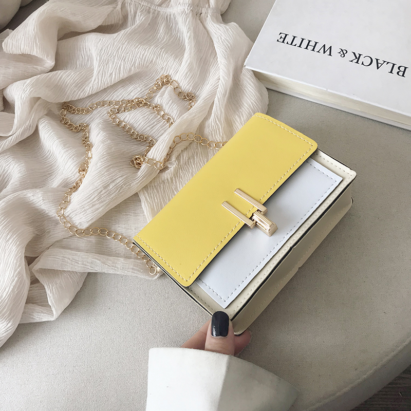 Túi đeo chéo phối màu thời trang trẻ trung cho nữ