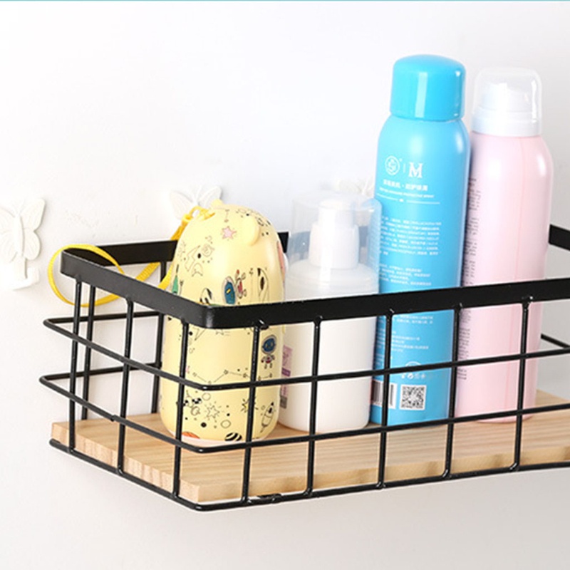 Giá Đỡ Treo Tường Nhà Tắm / Bếp Chất Liệu Sắt