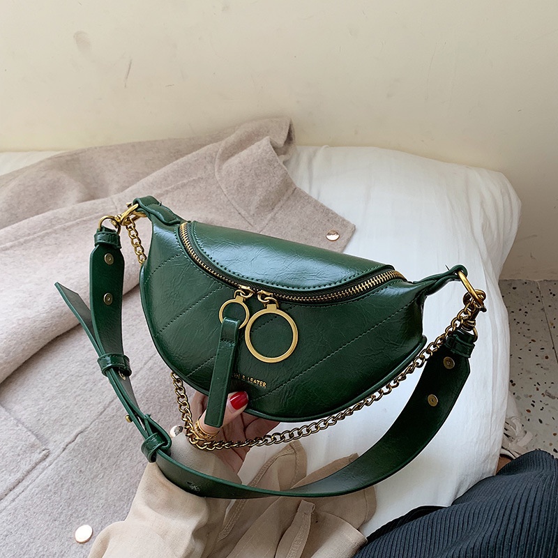 Túi đeo chéo IELGY dễ phối đồ phong cách thời trang Hàn Quốc dành cho nữ