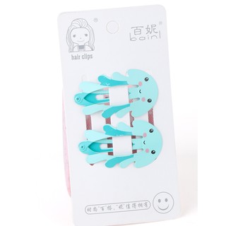 10 Kẹp mái hình trái cây siêu cute
