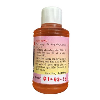 Chất bám dính dùng cho cây trồng lọ 150ml tăng hiệu quả thuốc, phân bón